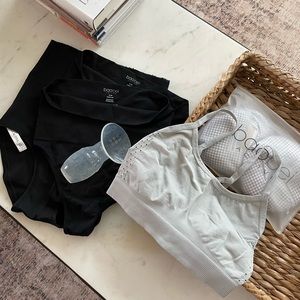 Baobei Maternity & Postpartum Bralette & Support Underwear Bundle | & Haakaa